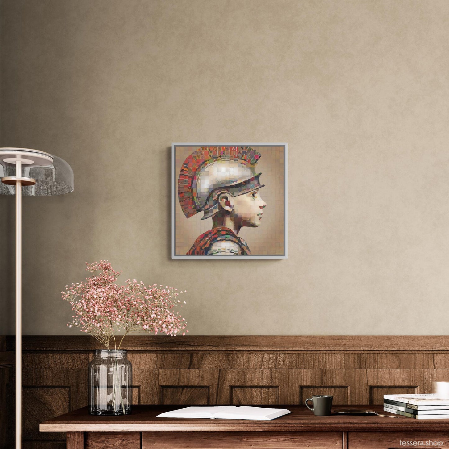 Tessera II #2237 Framed