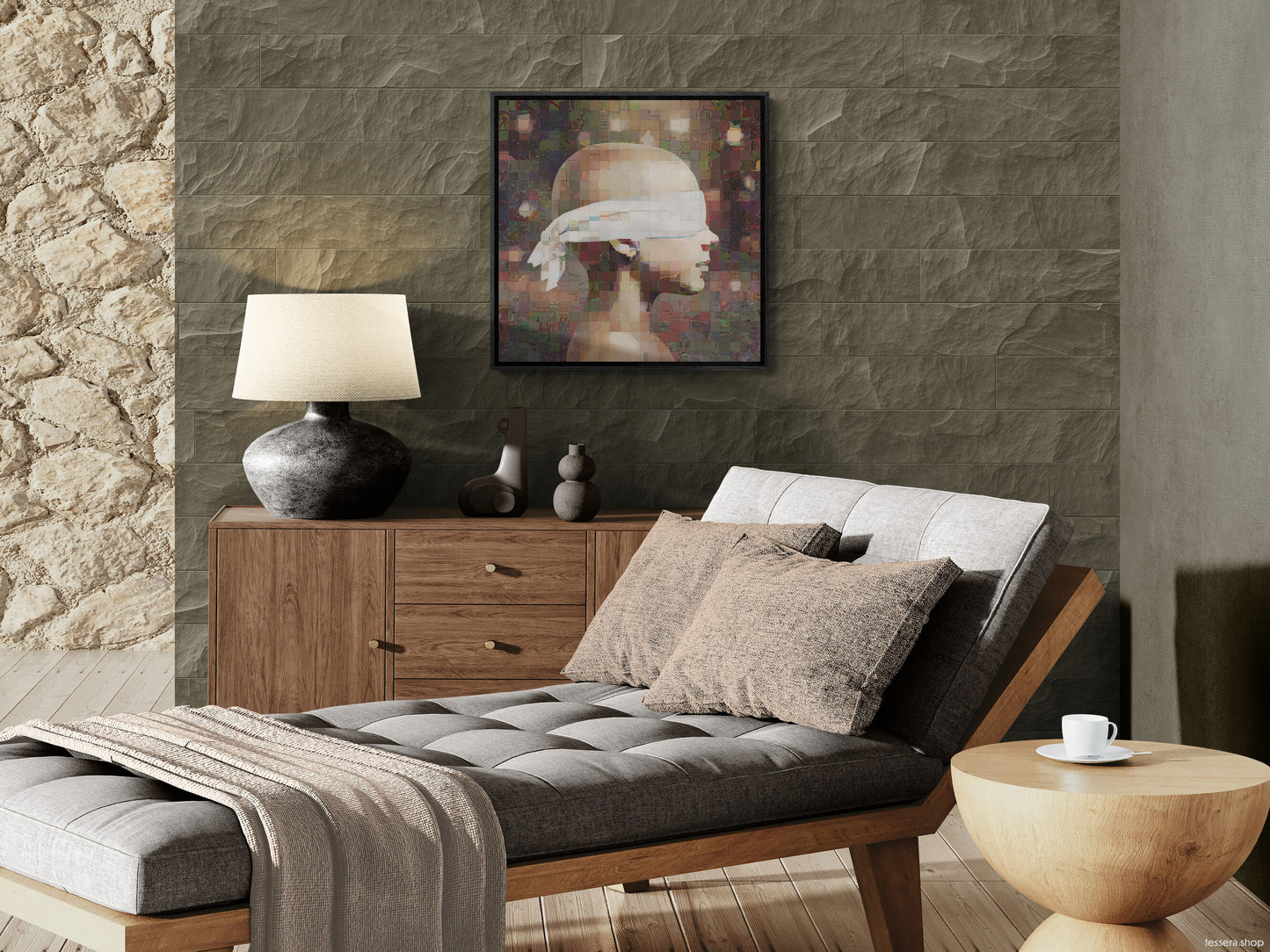 Tessera II #281 Framed