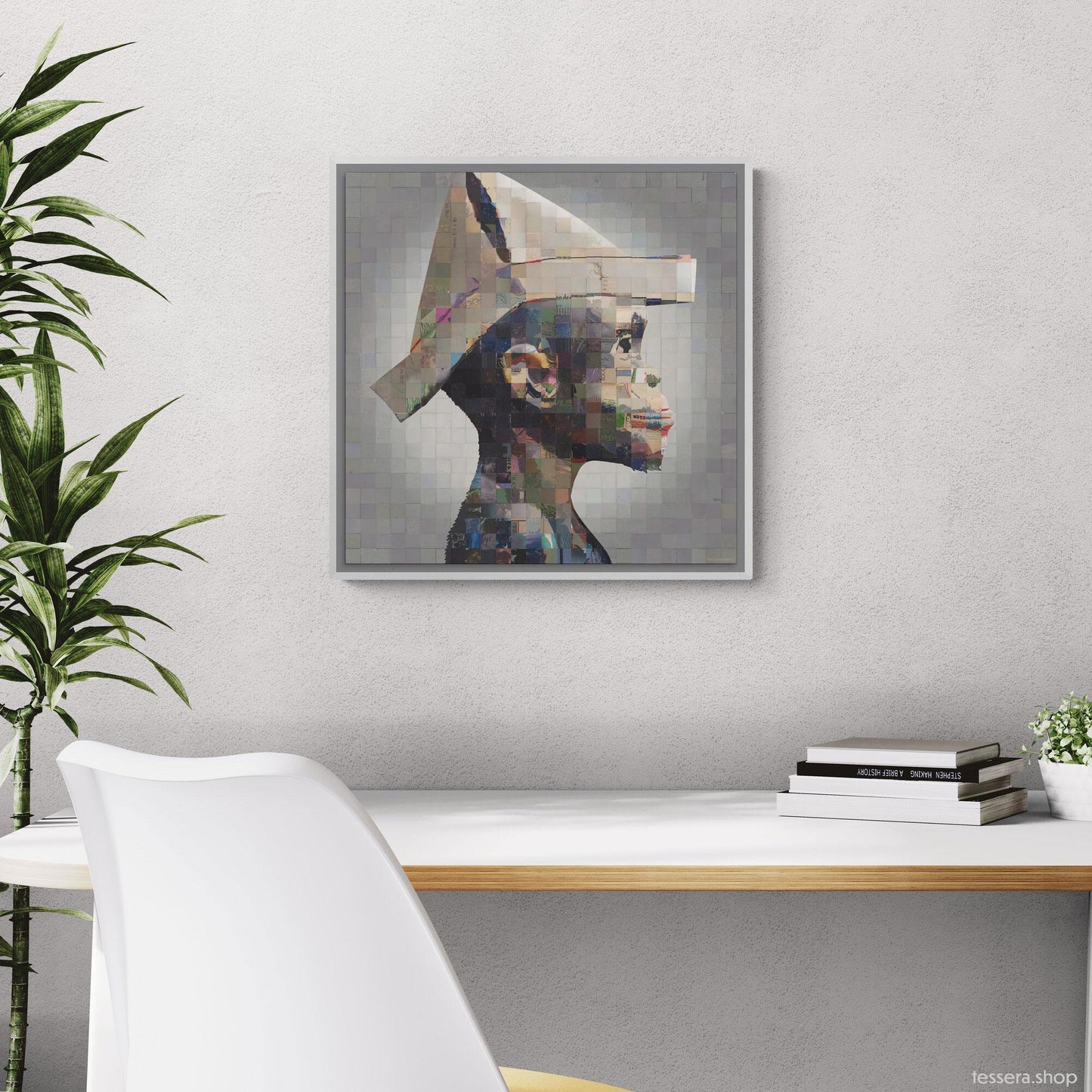 Tessera II #1021 Framed