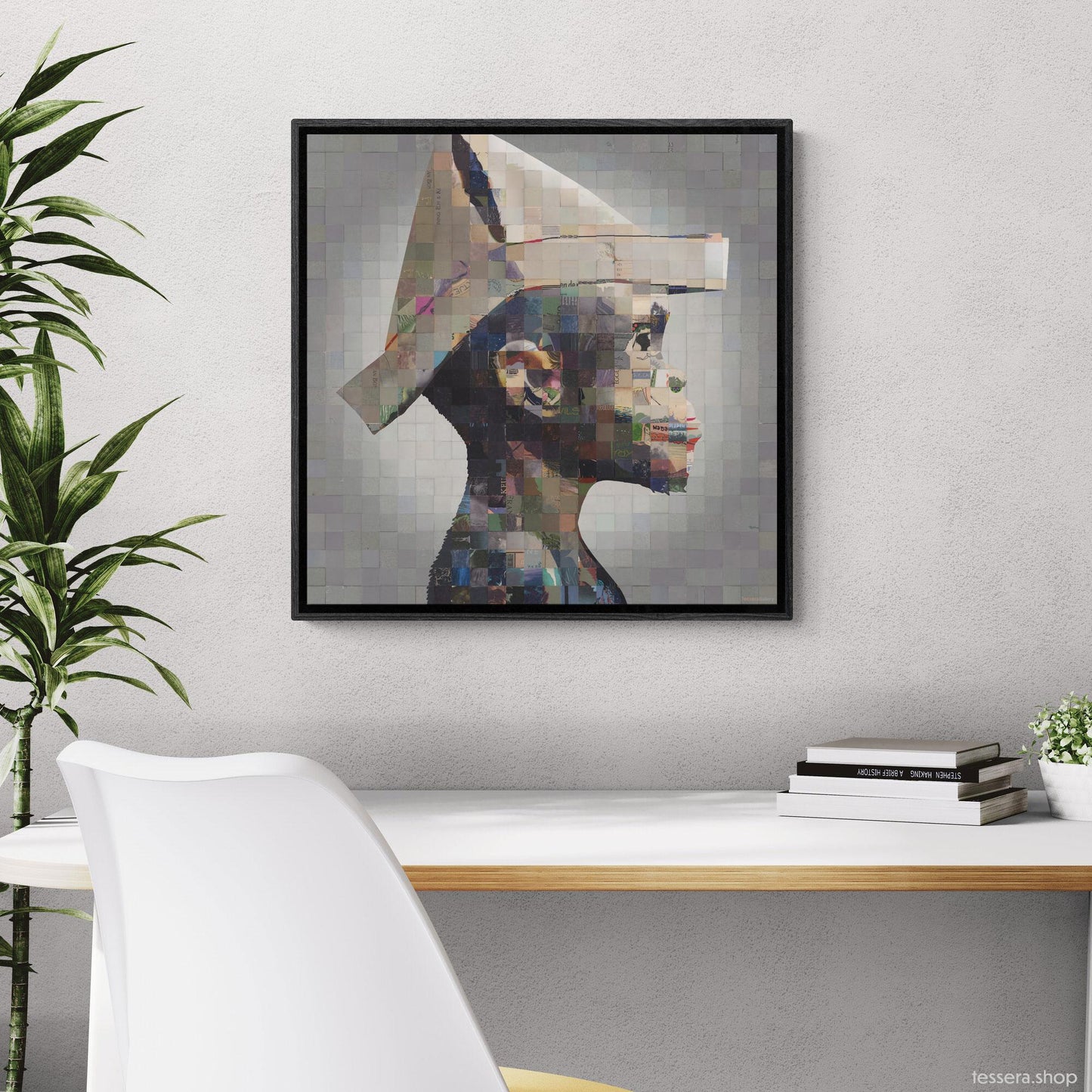 Tessera II #1021 Framed