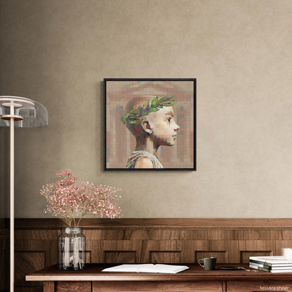 Tessera II #1212 Framed