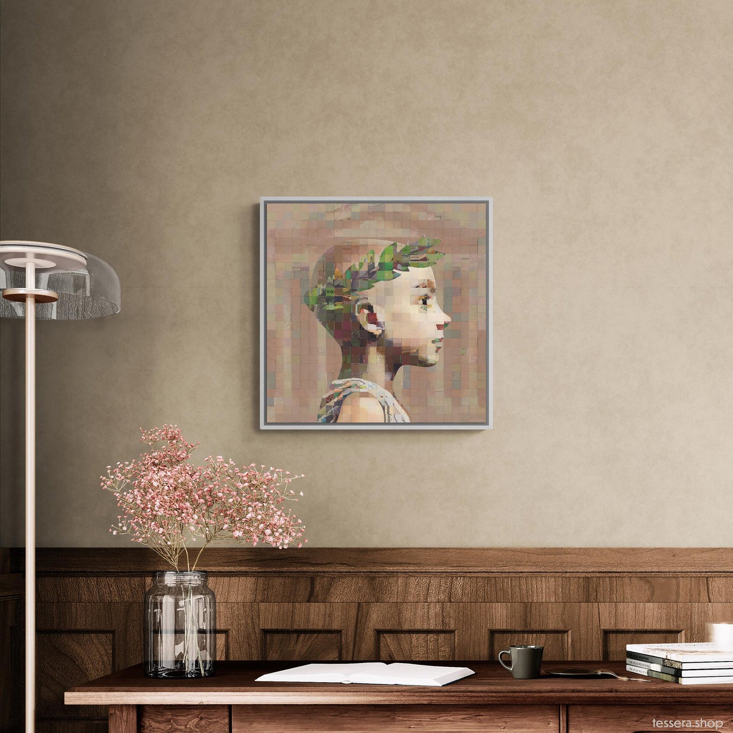 Tessera II #1212 Framed