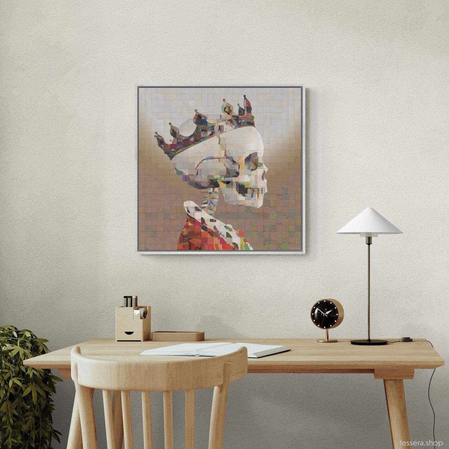 Tessera II #1237 Framed