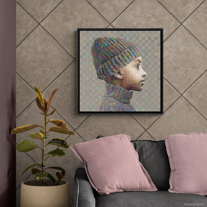 Tessera II #1816 Framed