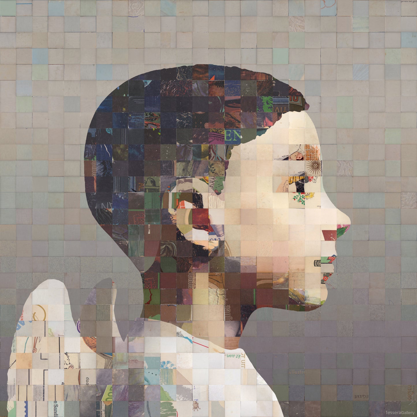 Tessera II #2613 Framed