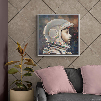 Tessera II #2185 Framed