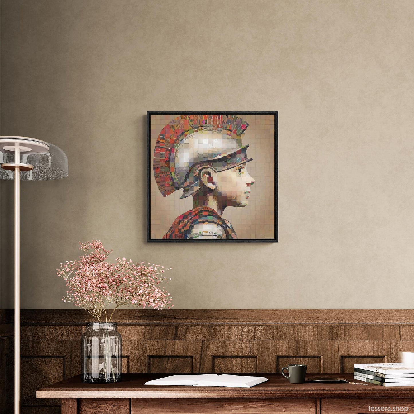 Tessera II #2237 Framed