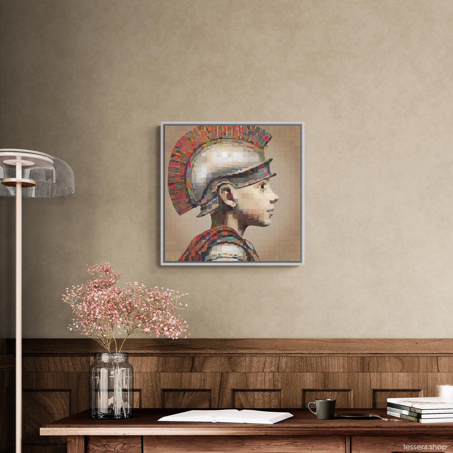 Tessera II #2237 Framed