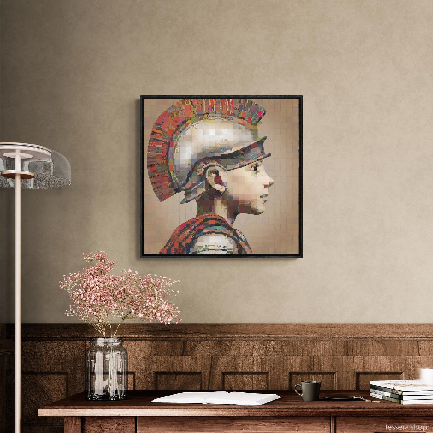 Tessera II #2237 Framed