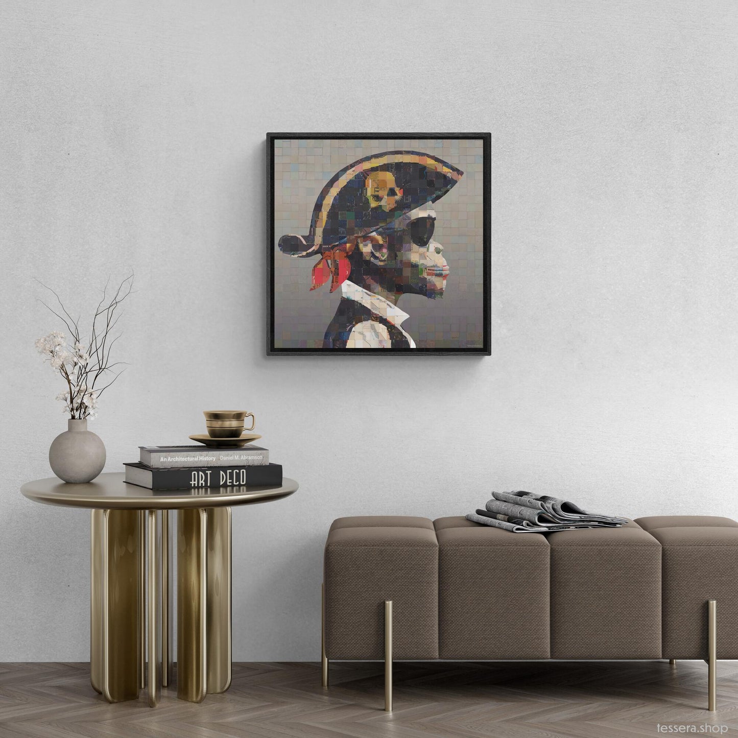 Tessera II #2251 Framed