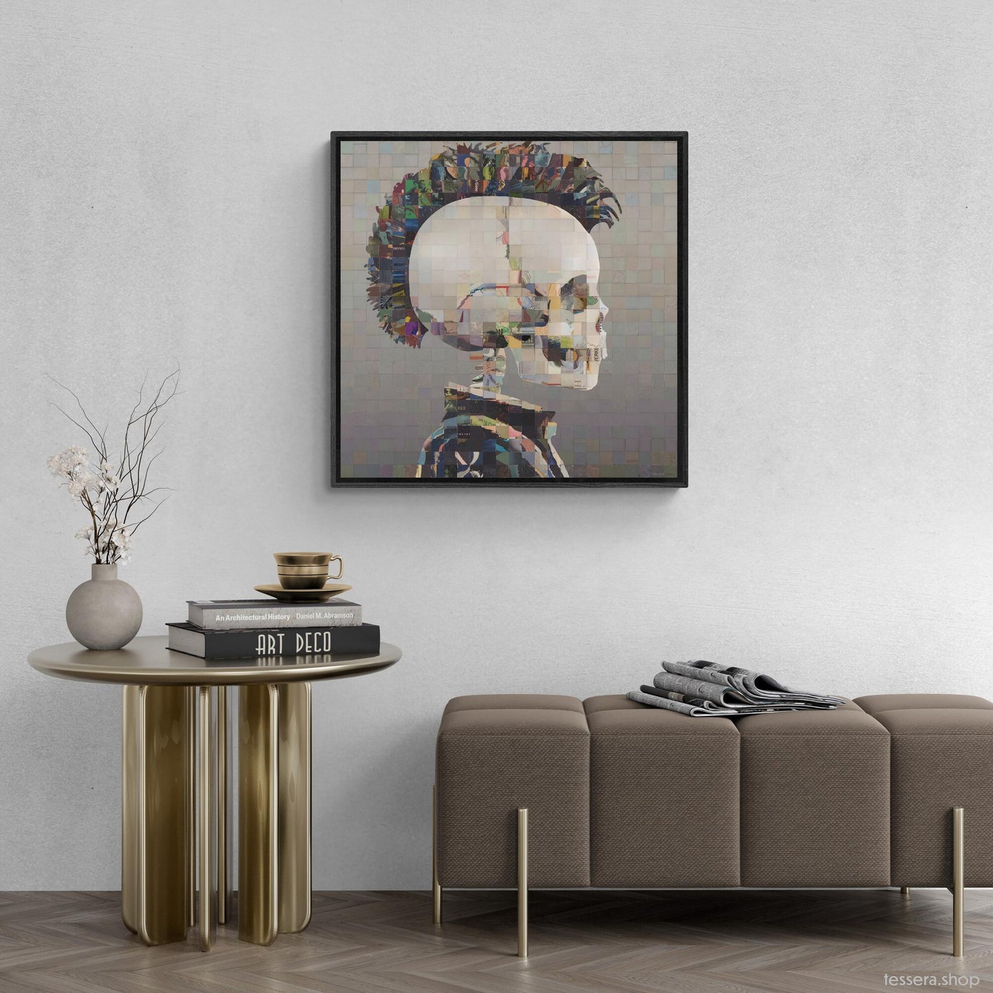 Tessera II #253 Framed