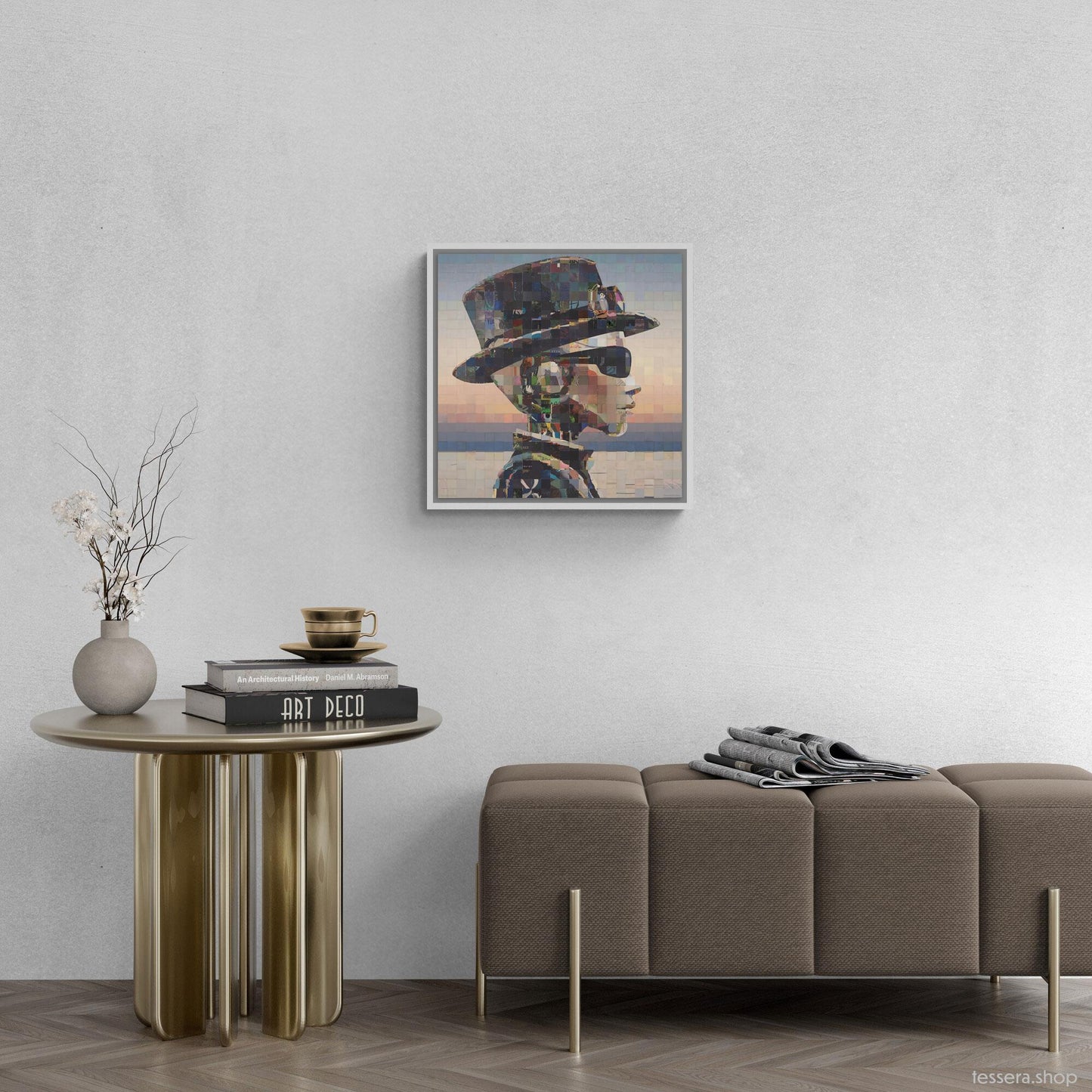 Tessera II #258 Framed