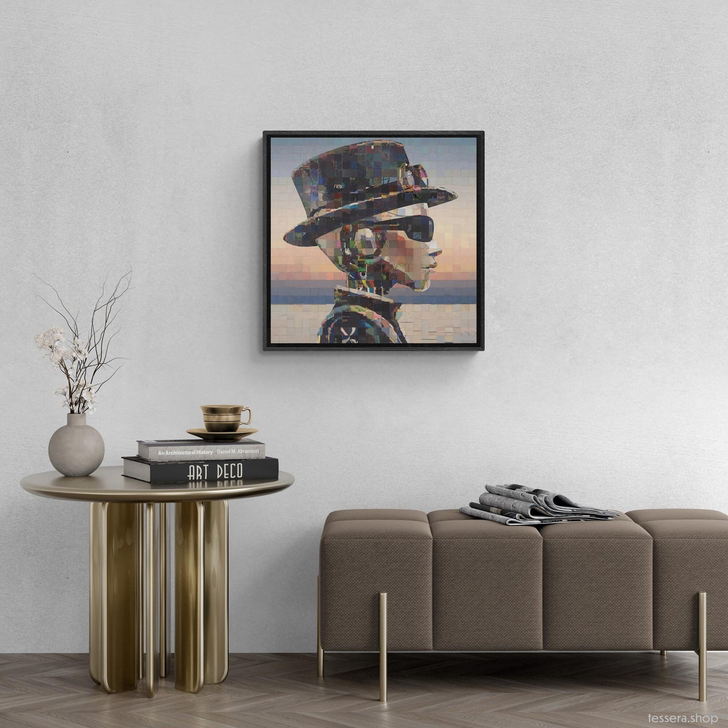 Tessera II #258 Framed