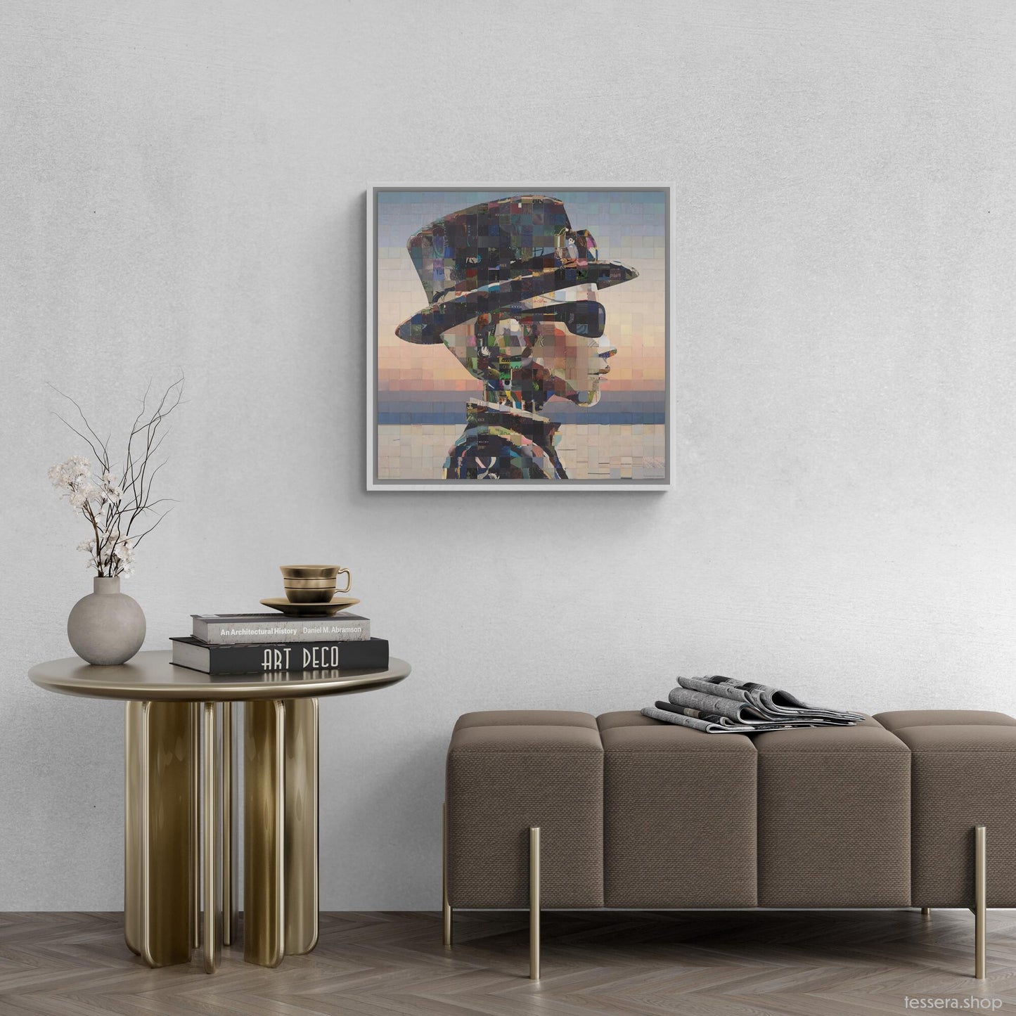 Tessera II #258 Framed