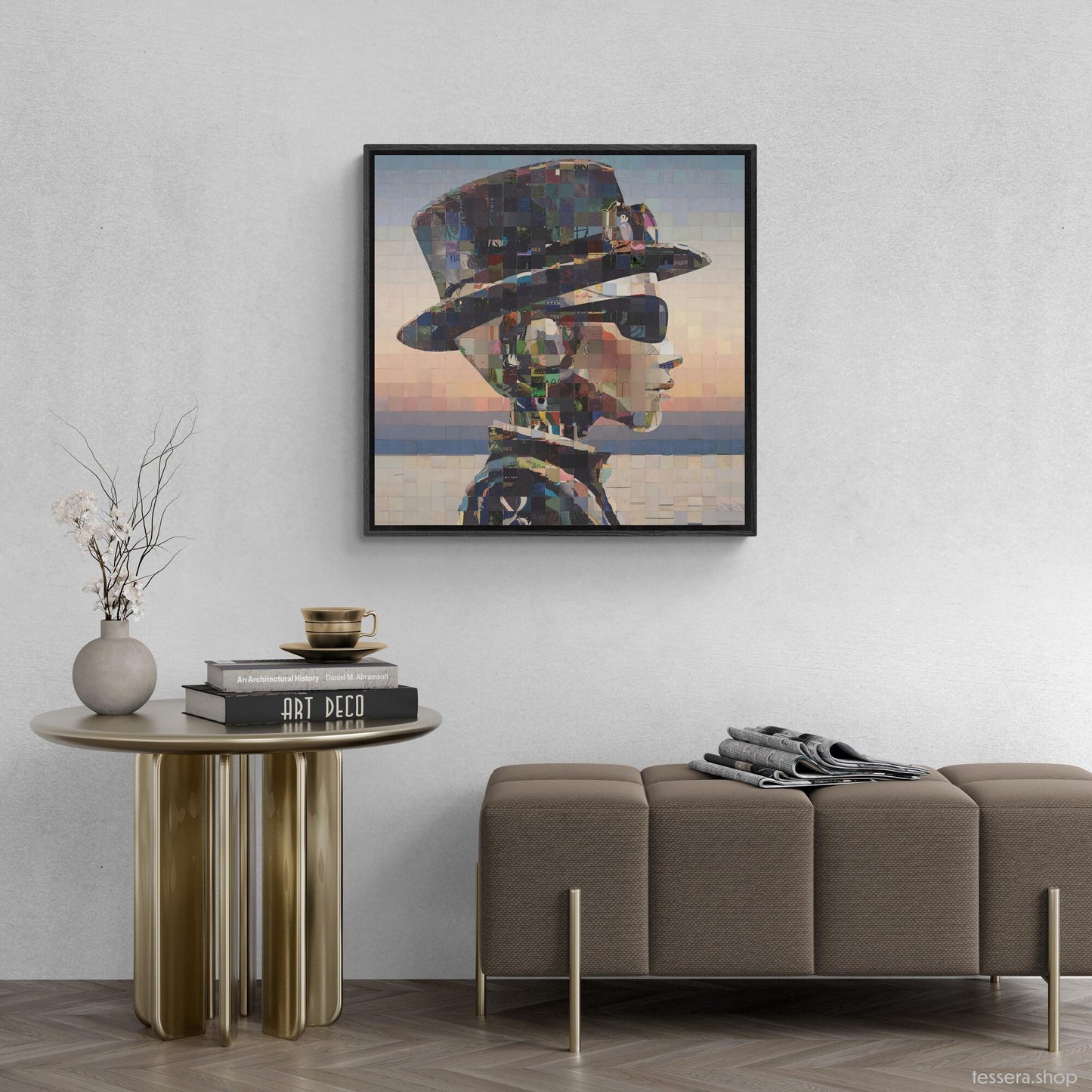 Tessera II #258 Framed