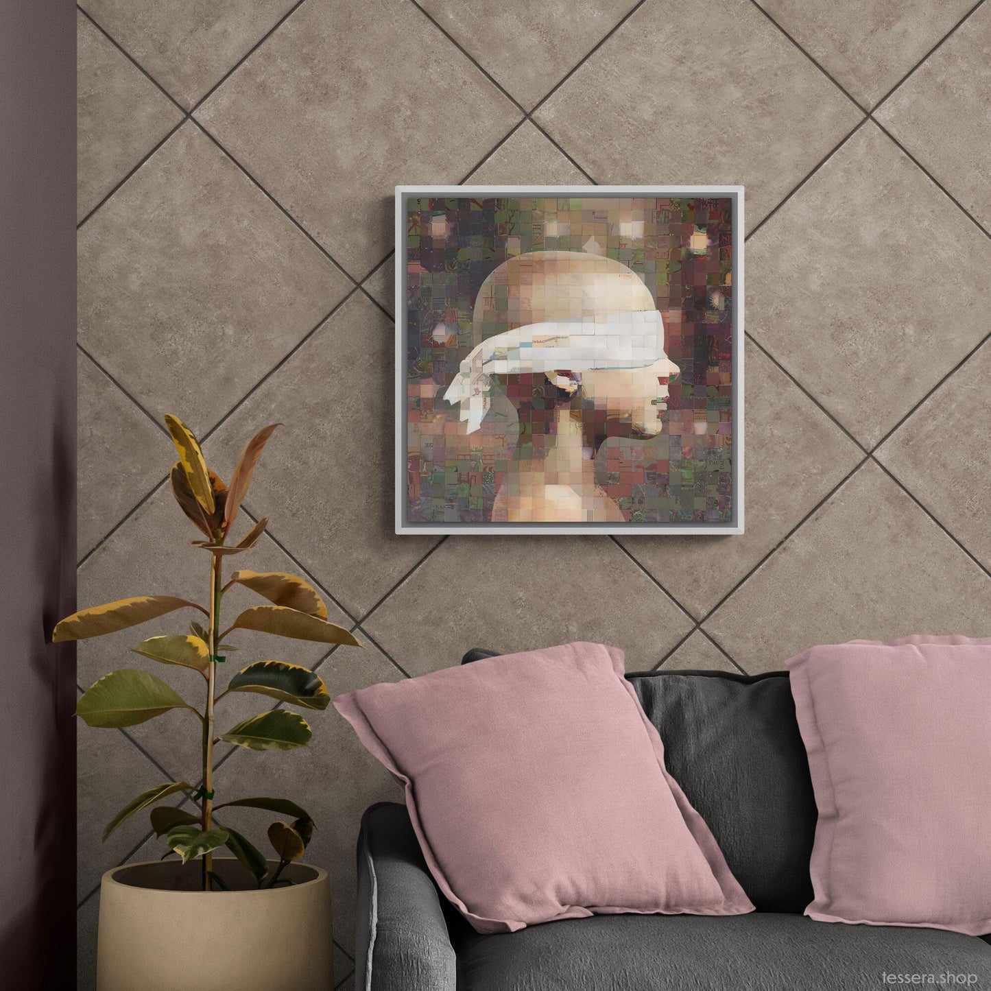 Tessera II #281 Framed