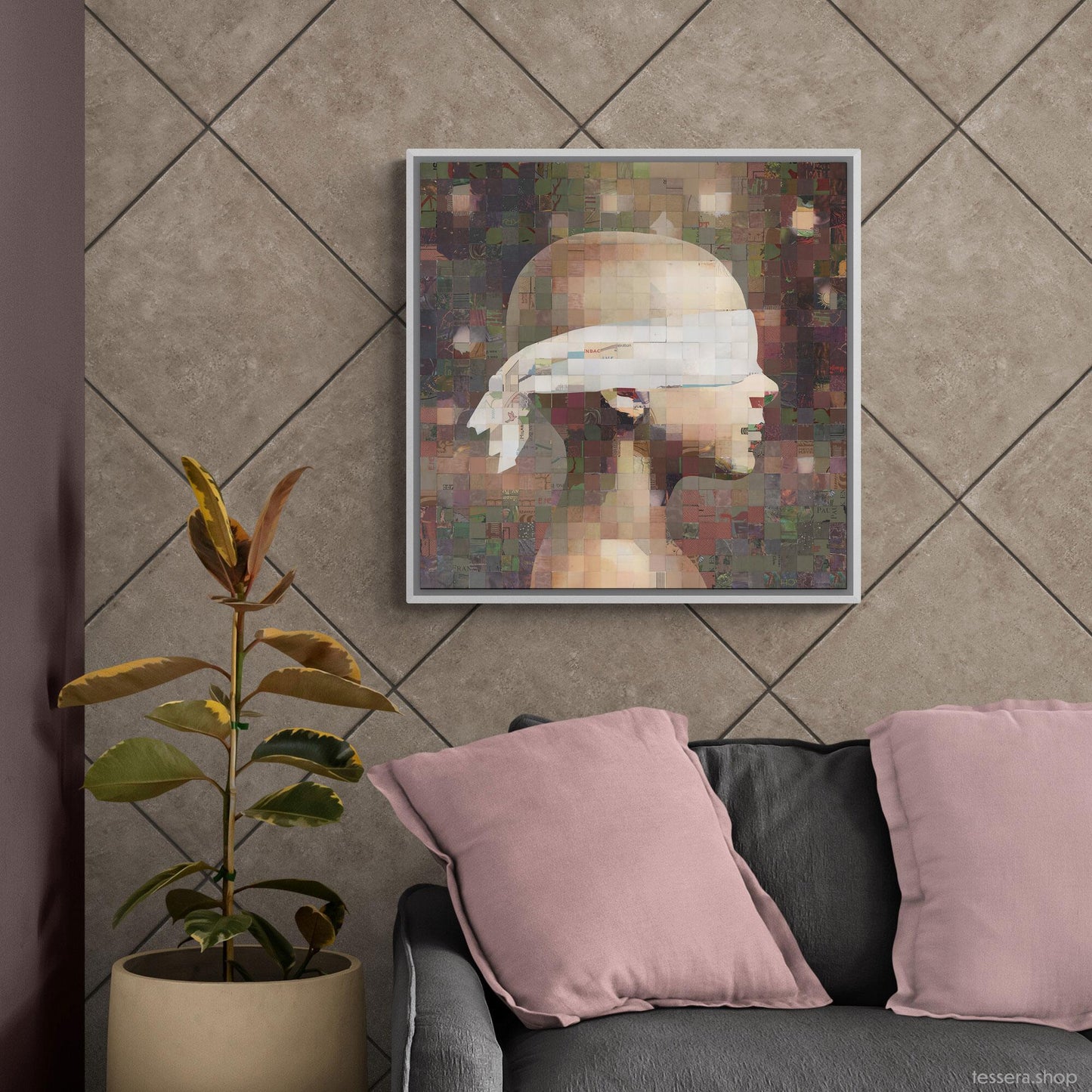 Tessera II #281 Framed