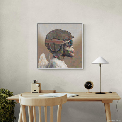 Tessera II #298 Framed