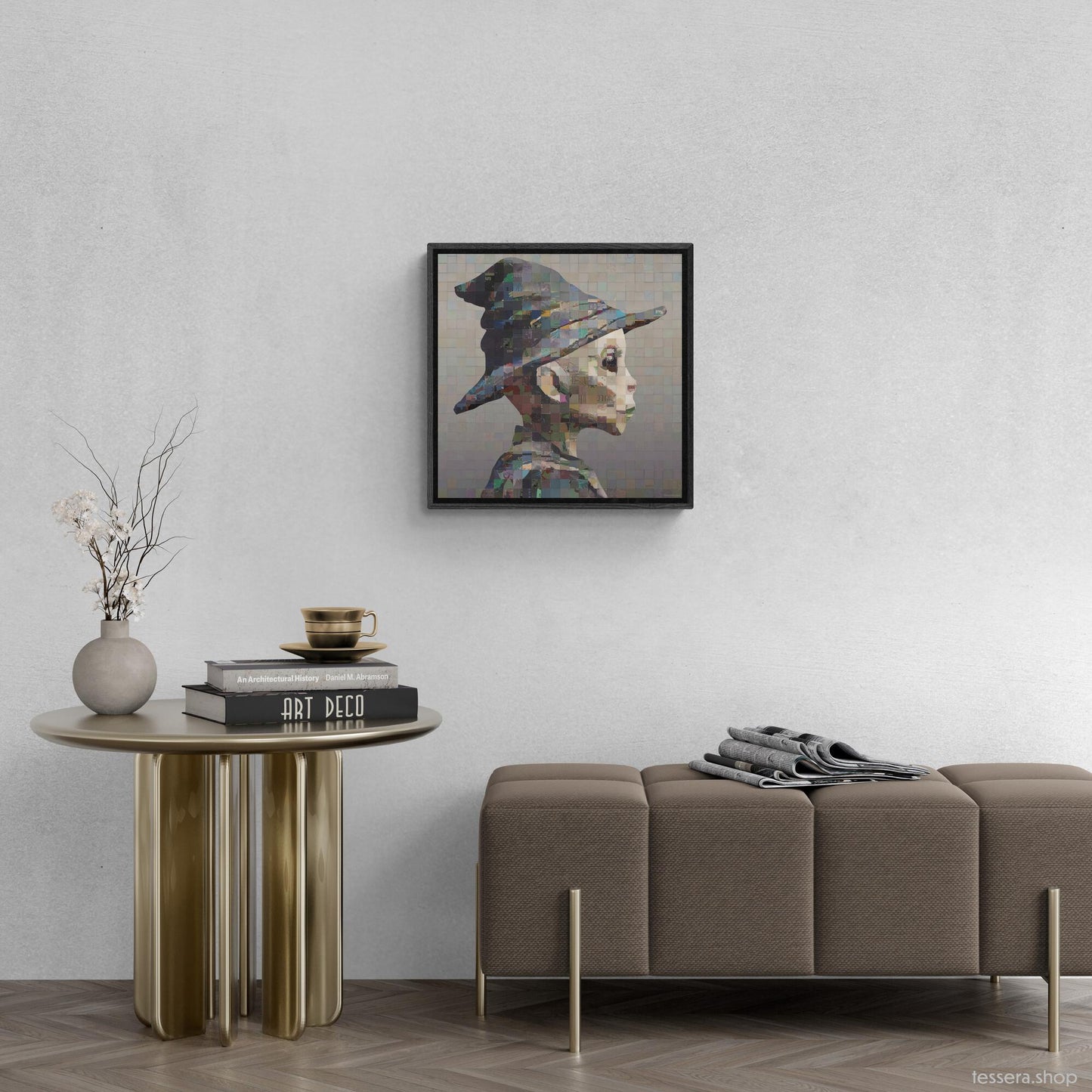 Tessera II #838 Framed